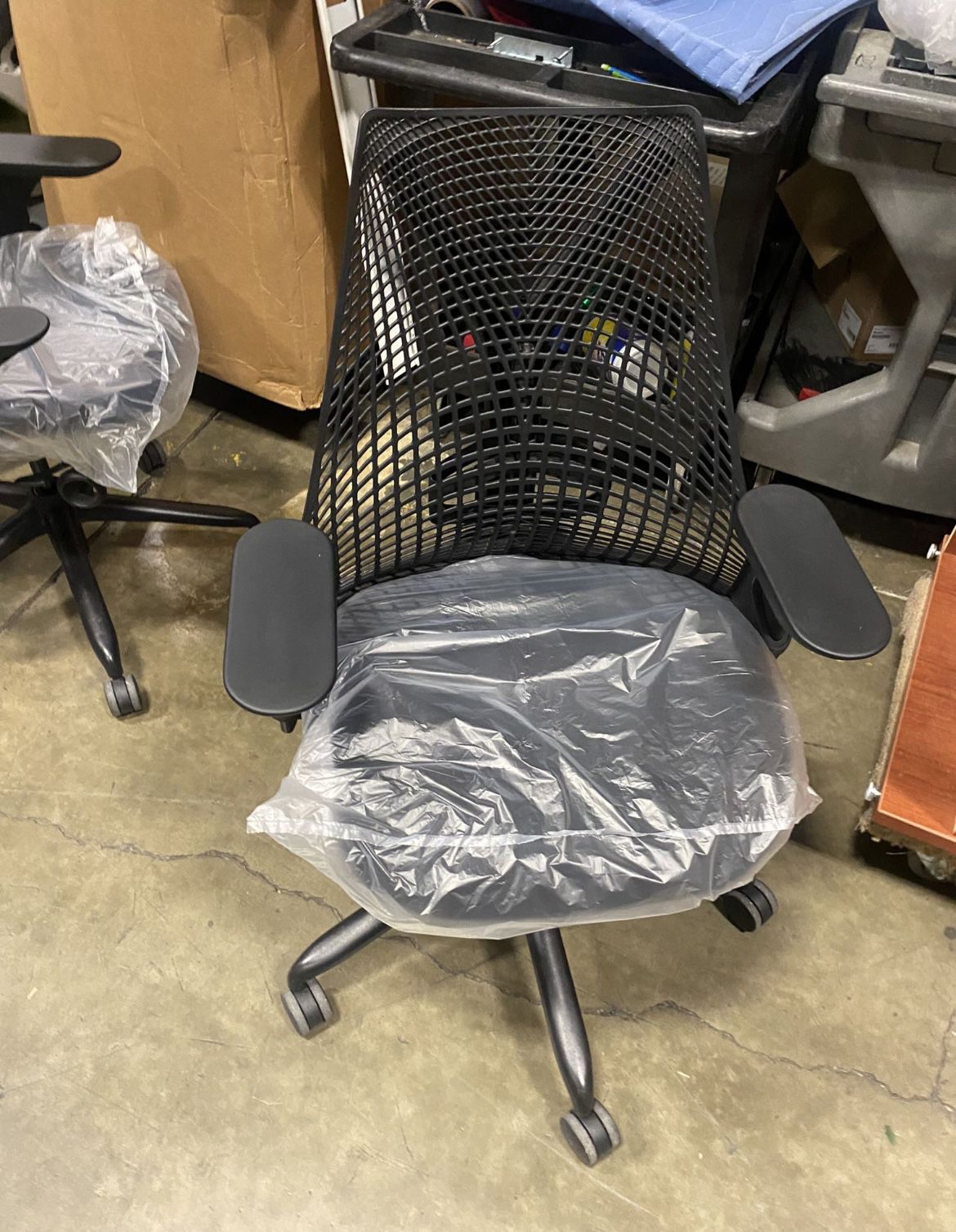 Herman Miller Fully Loaded Sayl Chair! We Also Have Standing Desk And Monitor Arms Available!