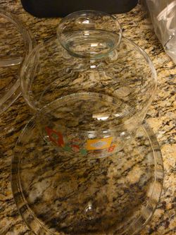 Glass Cake Stand with Dome Lid