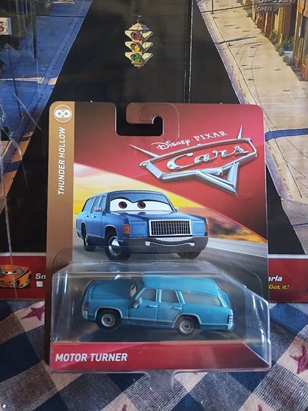 Disney Pixar Cars Motor Turner Thunder Hollow Series Mattel