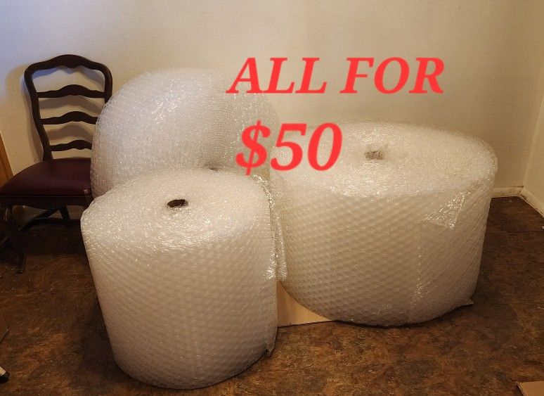 Bubble Wrap Size -1/2 Inches ( Large ) $50