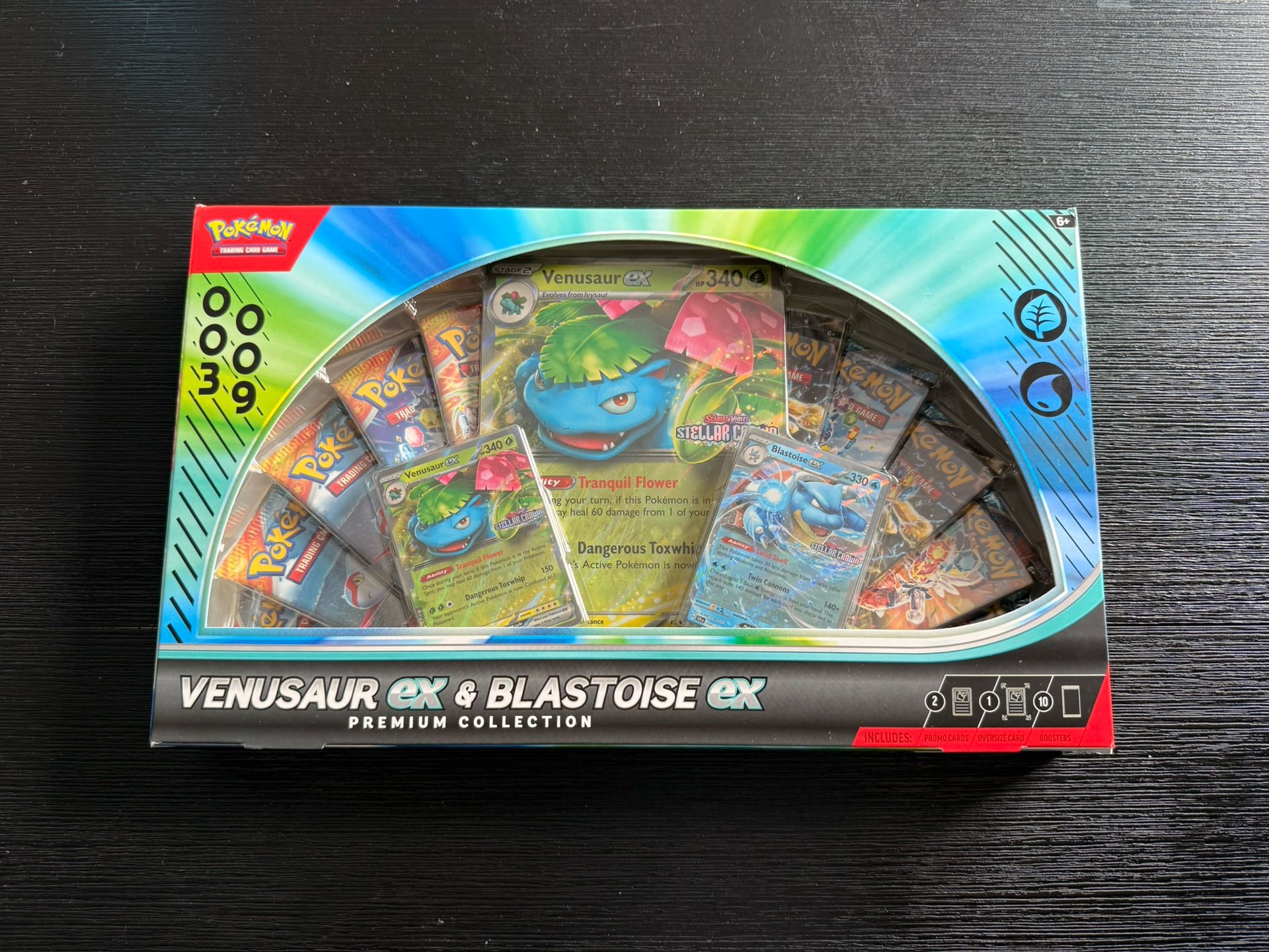 Pokémon Venusaur Ex & Blastoise Ex
