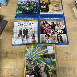 10 Blu-Ray DVDs - $10 For All 
