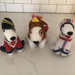 Target Plush Set Of 3 Exclusive Team Member Dogs