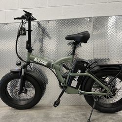 1000 Watt Folding Electric Bike Lightweight 20x3.0 Fat Tire, 20ah 🔋 F6