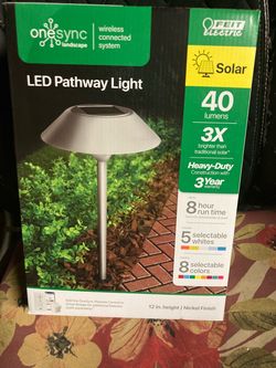 Solar Pathway Light
