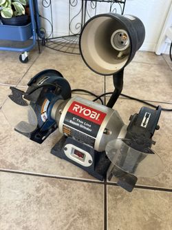 6” Thin Line Bench Grinder Ryobi Model BGH615