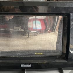 Black Kenmore Countertop Microwave