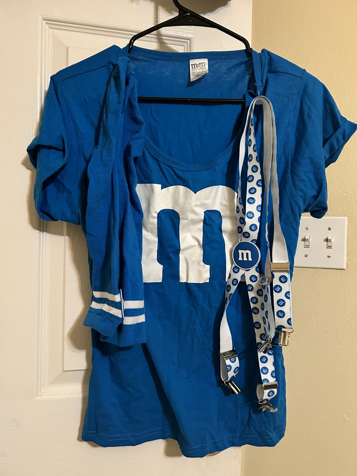 Blue M&M Costume