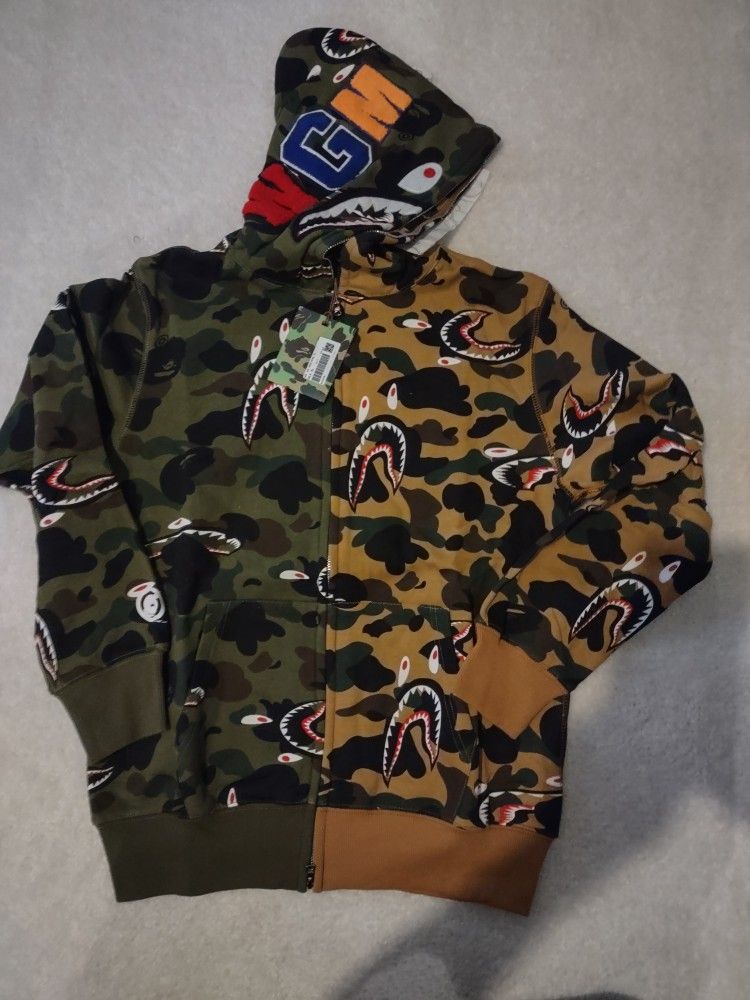 Bape Ape Hoodie Size Xl