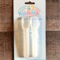 New Set 2 Medicine Spoons for Babies & Kids