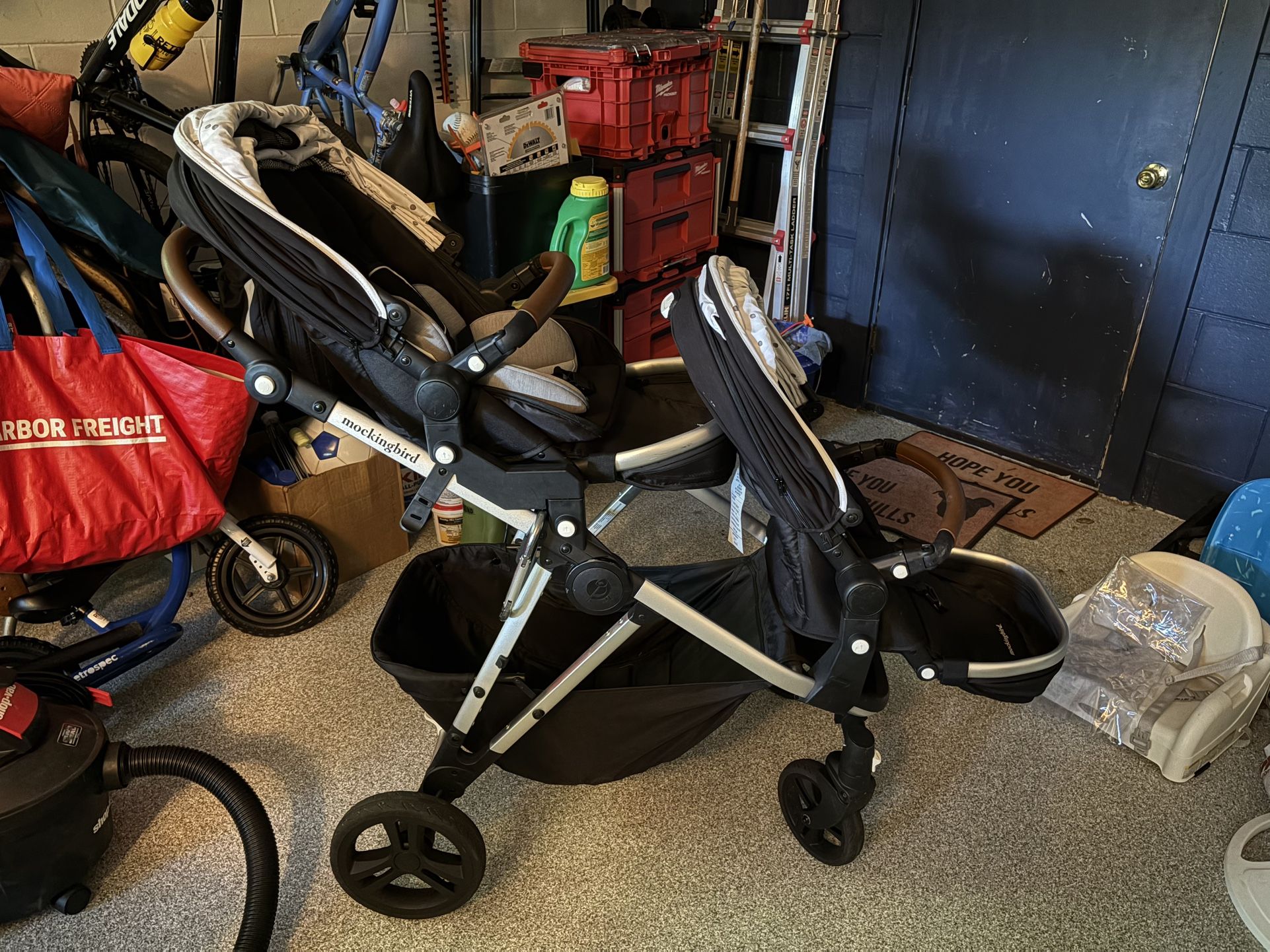 Mockingbird Double Stroller