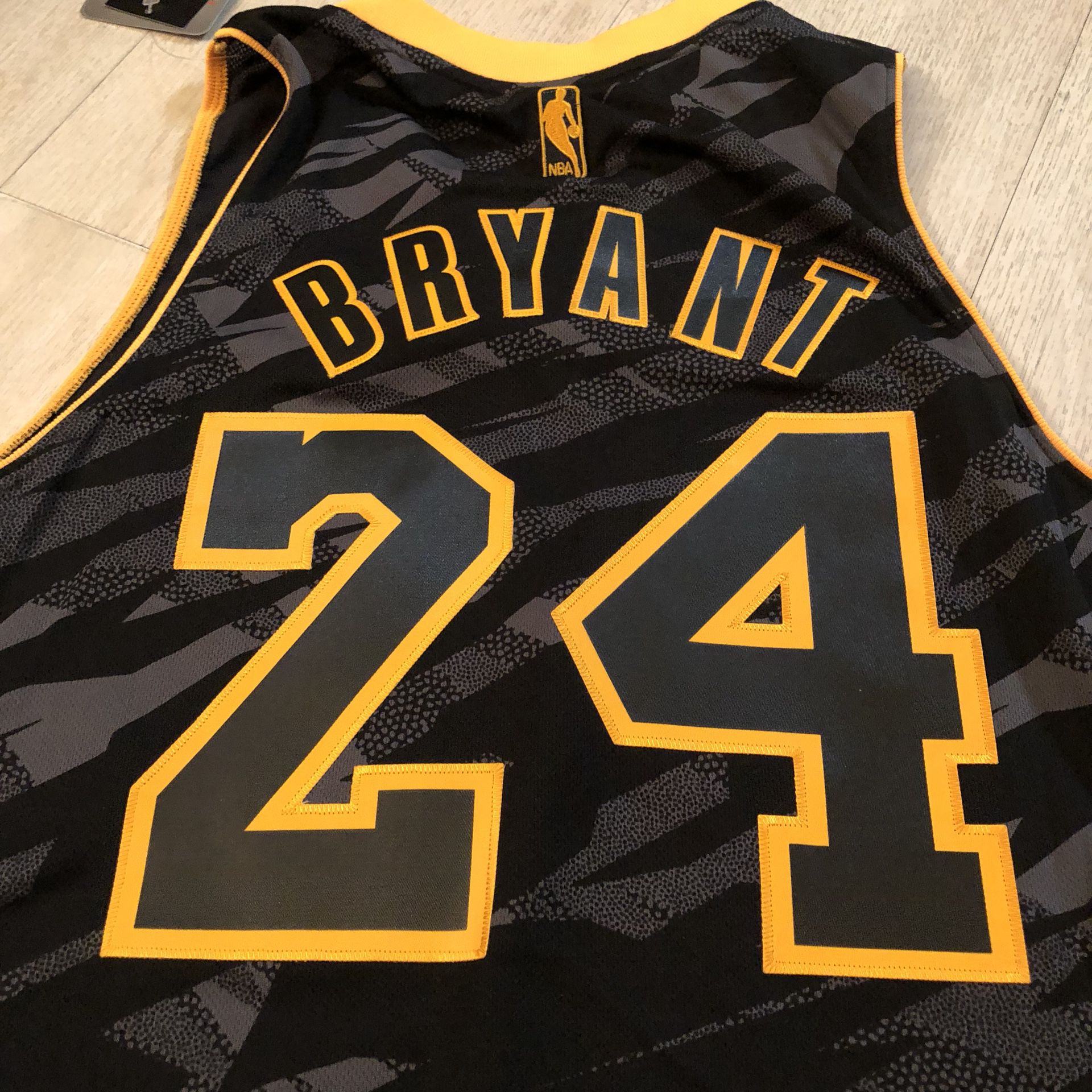 adidas Kobe Bryant Lakers Jersey Men Yellow A45978 - KICKS CREW