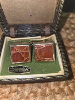 Simmons Karatclad Cuff links & tie back