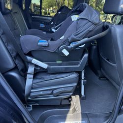 Bugaboo Turtle Air Shield by Nuna Infant Car Seat and Recline Base - Black