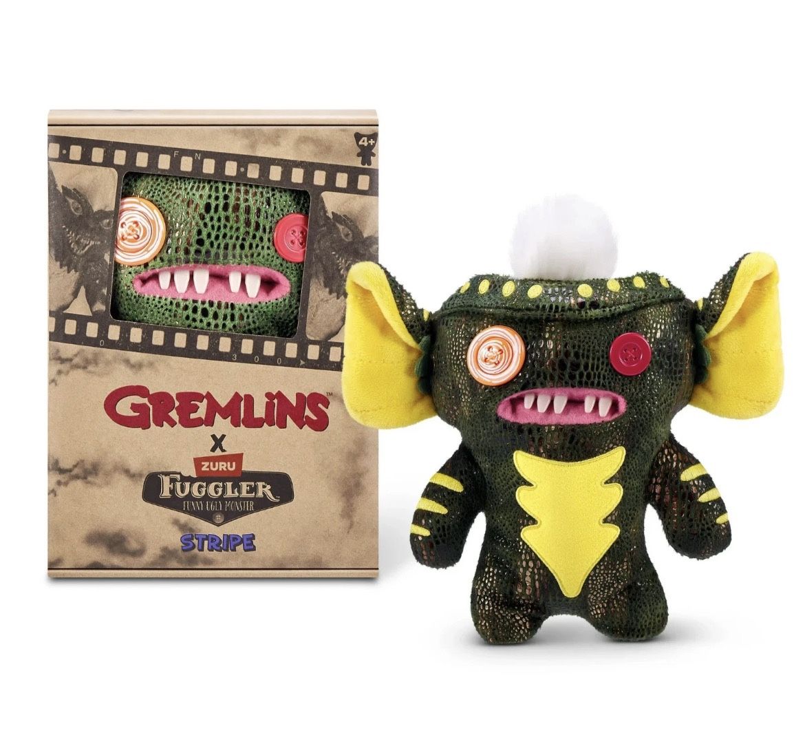 Fuggler Gremlins 9" (Stripe) Soft Plush Funny Ugly Monster Stuffed Animal Toy