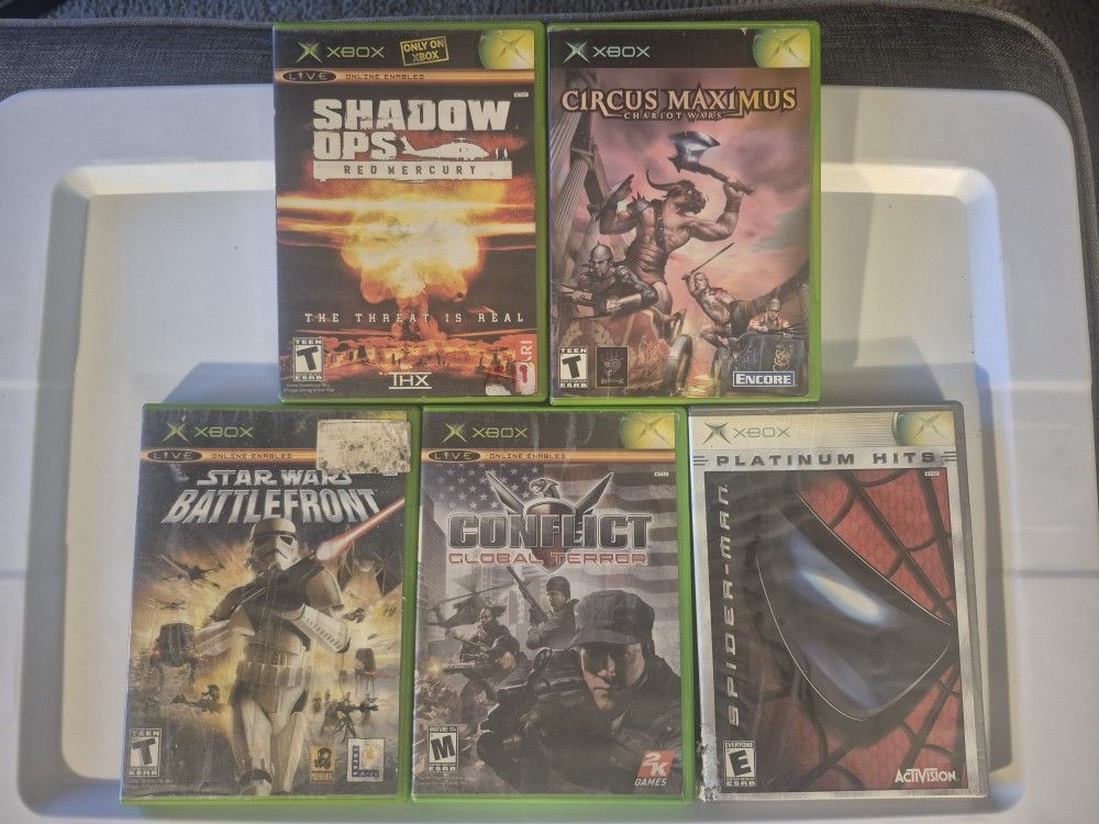 XBox Games $15 each or $12 for bundles larger than 2