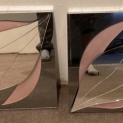 Rose Mirrors Wall Set 