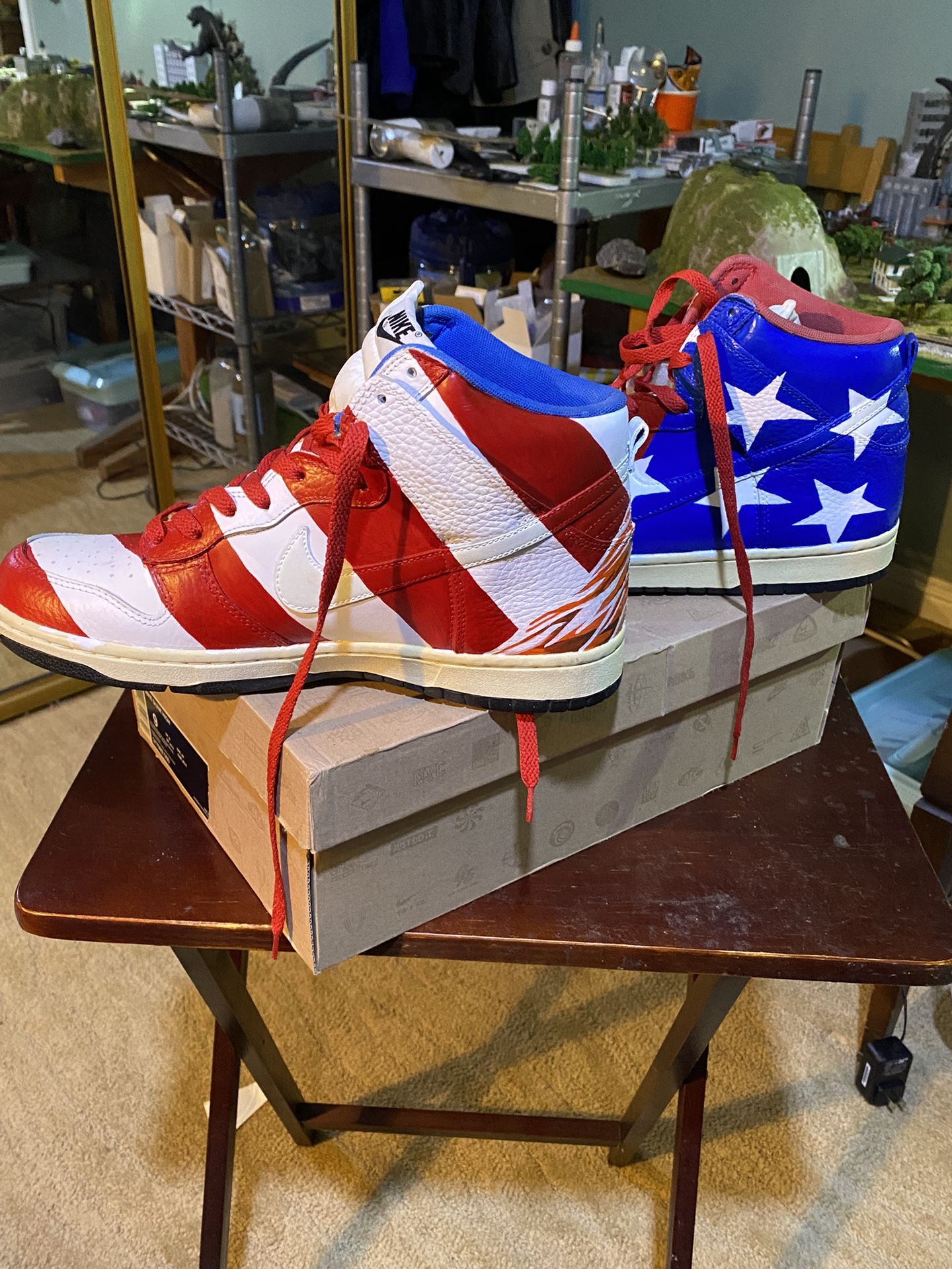 Hand Painted Nike Shoes