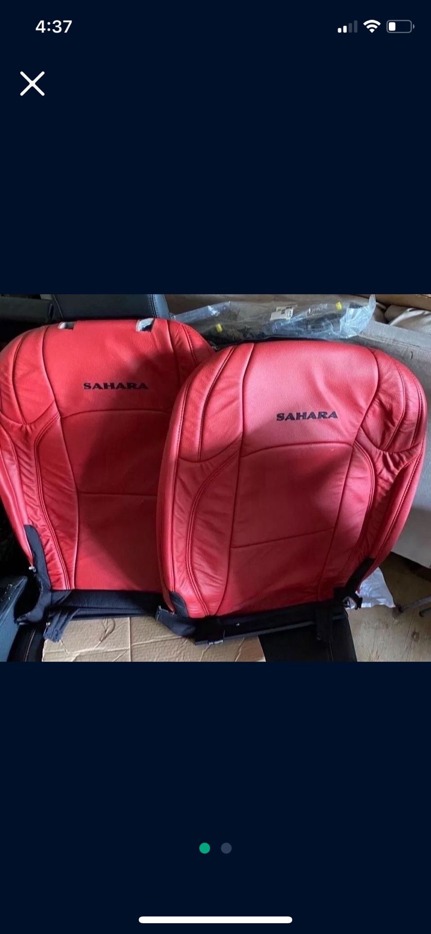 Brand New OEM Leather Jeep Wrangler 18-25