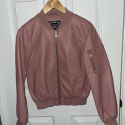 AMBIANCE BOMBER JACKET - Pink - Small