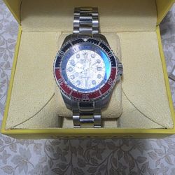 Invicta Reserve Pro Diver Automatic - Meteorite Dial - Pepsi Bezel - Exhibition Back - With Box
