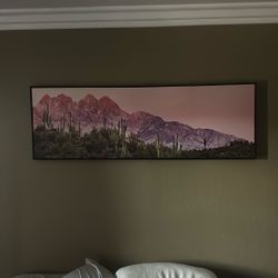 Large Desert Scene Wall Art