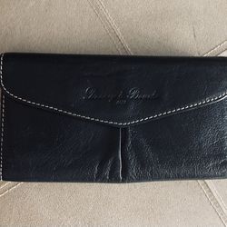 Dooney&Burke Black Leather Wallet