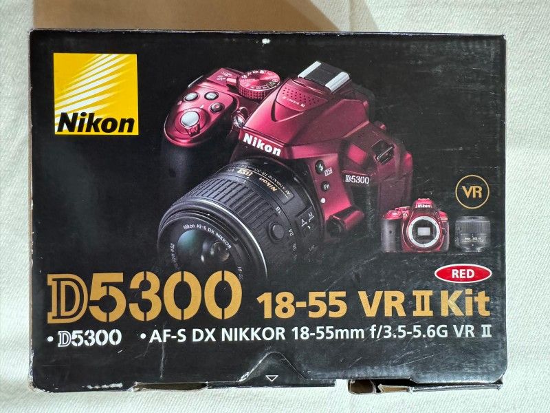 Nikon D5300 Red Camera