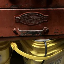 Vtg Craftsman 2 Drawer Toolbox