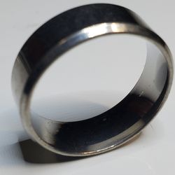 Men's Stainless Steel Ring , Size 9, Like New 