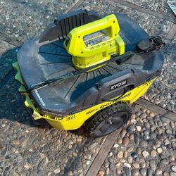 Ryobi OnePlus cordless wet drive back