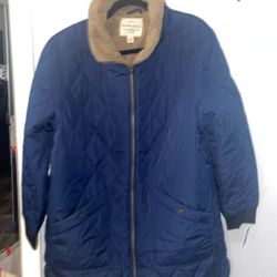 !! Weatherproof Vintage Fleece Zipper Jacket 
