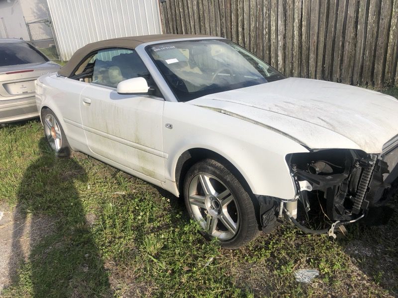 Parting out a 2008 Audi A4