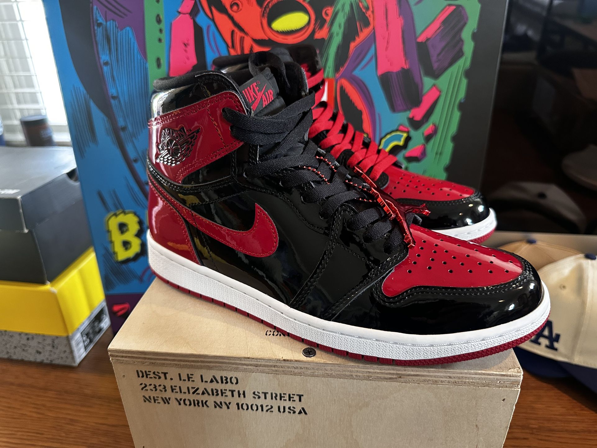Air Jordan 1 Retro High // Patent Bred - 9.5M