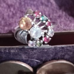 Sterling Silver Ring From The 1800