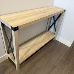 Wood Entryway Table