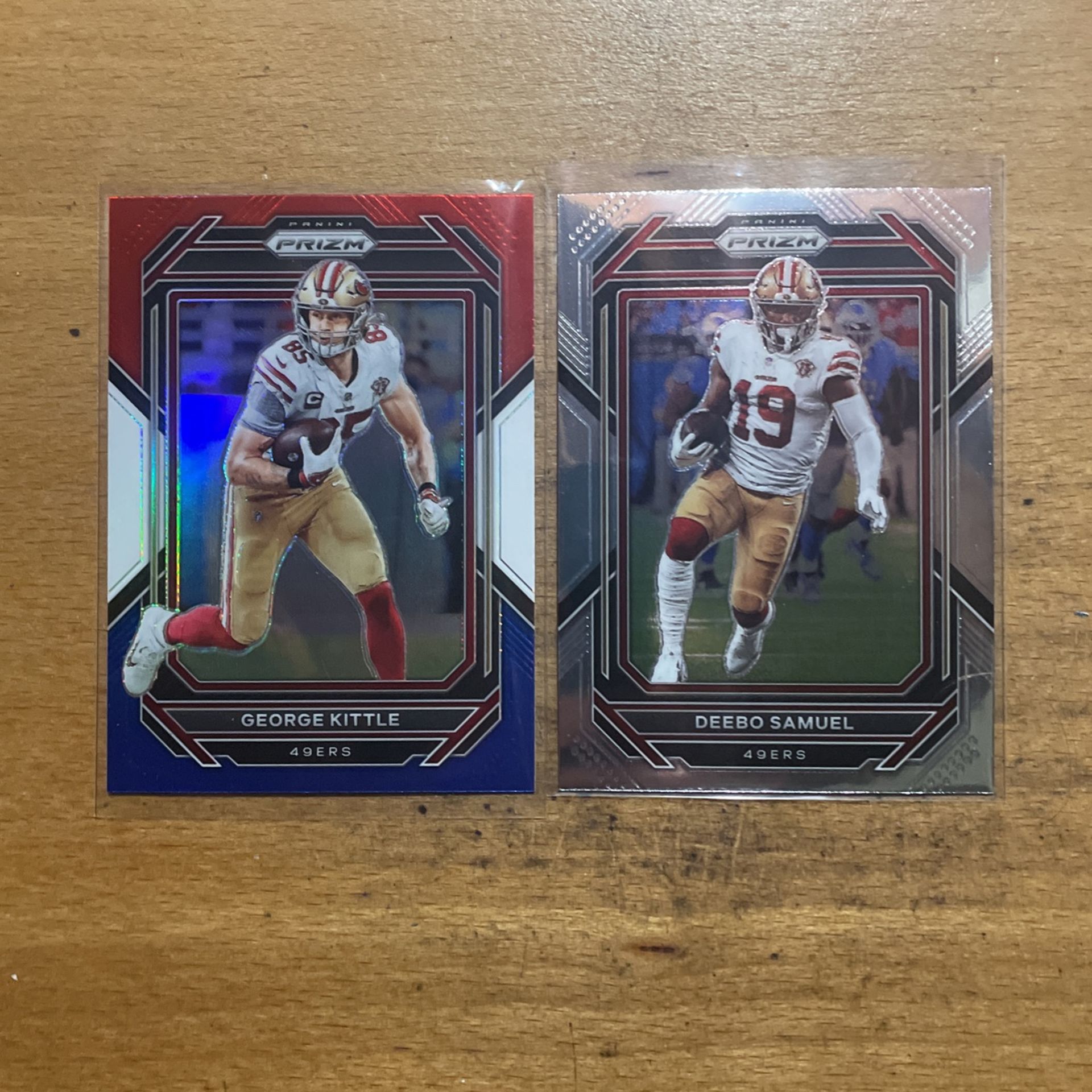 2022 PRIZM 49ER’S 2 CARD LOT