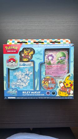Pokemon 2025 World Championship Deck Riley McKay