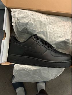 Black Air Force ones