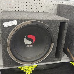 Kicker Solo Barik 12 Inch Round Subwoofer