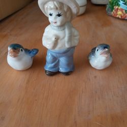 Vintage Porcelain Figure's