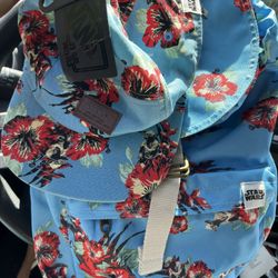 Vans Aloha Yoda Starwars backpack and hat
