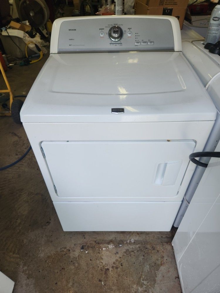 Maytag Bravos Super Capacity Commercial Technology Electric Dryer