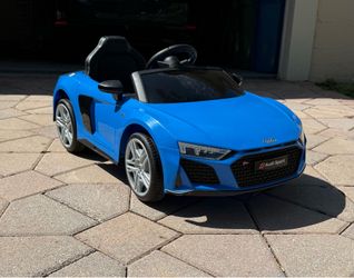 Kids Electric Car - Licensed Audi R8 12V Ride-On w/ Remote