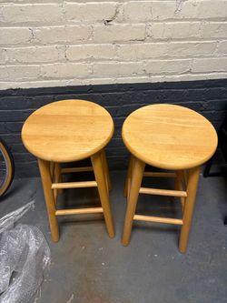 Wooden stool