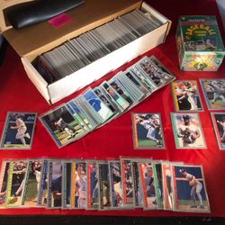 1993 Fleer Hand-Collated Complete Set Of Baseball Cards + 1993 Fleer Final Edition