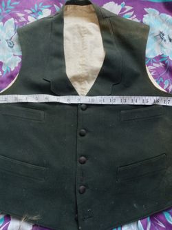 Antique Victorian/Edwardian (1890 To 1920) Men's Waistcoat