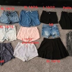 Girls Shorts/Leggings/Jeans/Skort Lot