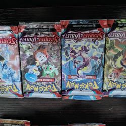 Scarlet & Violet Booster Packs