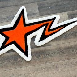 Custom Handmade Bapestar Bape Baby Milo Supreme Hypebeast Nike Collectibles Streetwear Home Room Floor Mat Tufted Decor